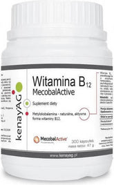 Vitamin B12 Mecobalactice Methylcobalamin 500 mcg 300 Kapseln KENAY